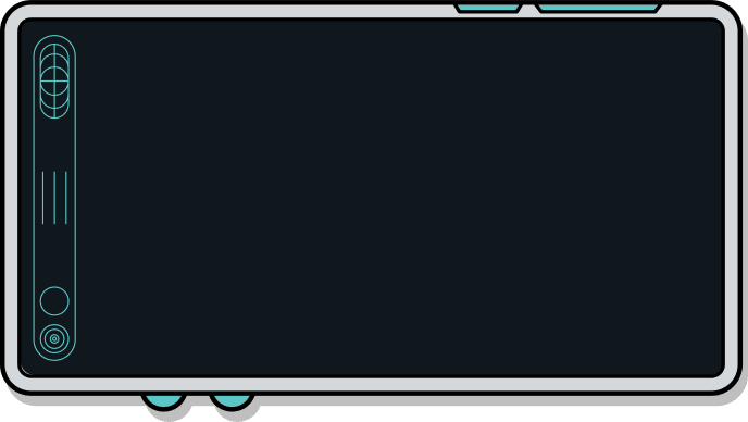 Phone with a new message